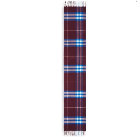 NWT - Burberry Giant Check Cashmere Scarf - Picture 2 of 5